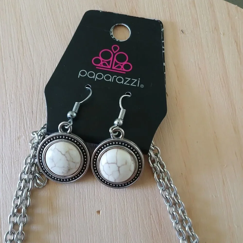 NEW Necklace & Earrings Set Paparazzi Lasting Empress-ions Egyptian Look - Picture 9 of 9